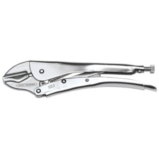 Gedore 5-Piece Locking Plier Set, Vanadium Steel, Nickel Plated, 185mm Length, Jaw Opening 25mm 6406620