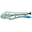 Gedore 5-Piece Locking Plier Set 230mm Overall Length Nickel Plated Vanadium Steel 6406700