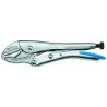Gedore 5-Piece Locking Plier Set 230mm Overall Length Nickel Plated Vanadium Steel 6406700