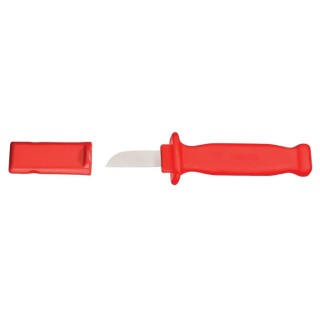 Gedore Insulated Cable Knife VDE/1000V Approved, 180mm Overall Length, 50mm Blade Length 6690400