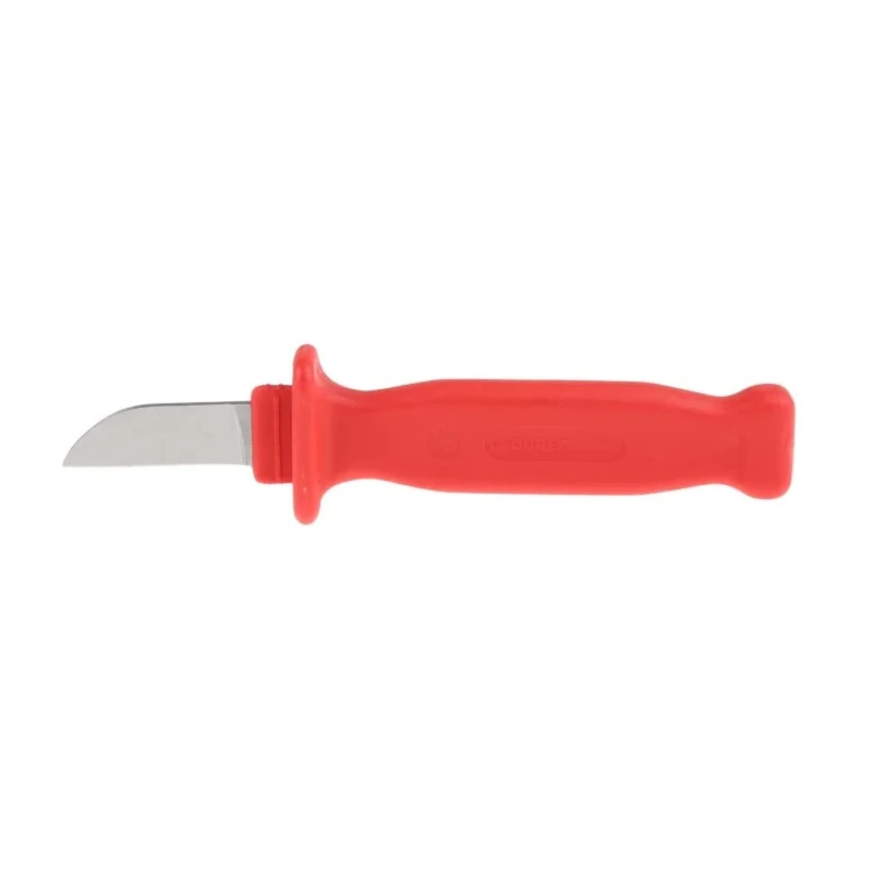 Gedore Insulated Cable Knife VDE/1000V Approved, 180mm Overall Length, 50mm Blade Length 6690400