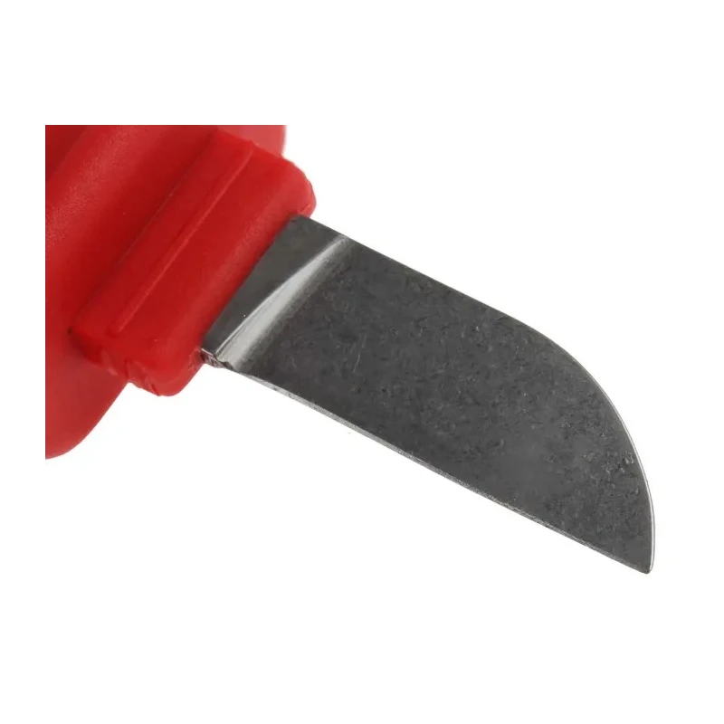 Gedore Insulated Cable Knife VDE/1000V Approved, 180mm Overall Length, 50mm Blade Length 6690400