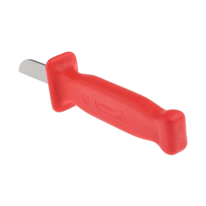 Gedore Insulated Cable Knife VDE/1000V Approved, 180mm Overall Length, 50mm Blade Length 6690400