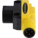 Banner Through Beam Photoelectric Sensor, Barrel Style, 20 m Detection Range, 30V DC, IP67, QS186EQ8