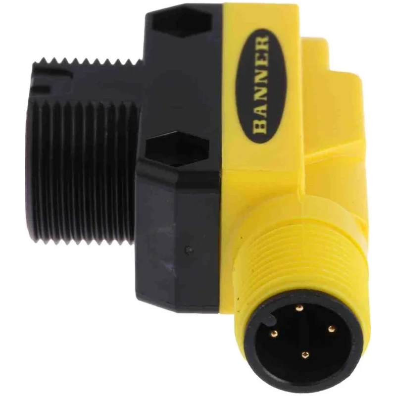 Banner Through Beam Photoelectric Sensor, Barrel Style, 20 m Detection Range, 30V DC, IP67, QS186EQ8
