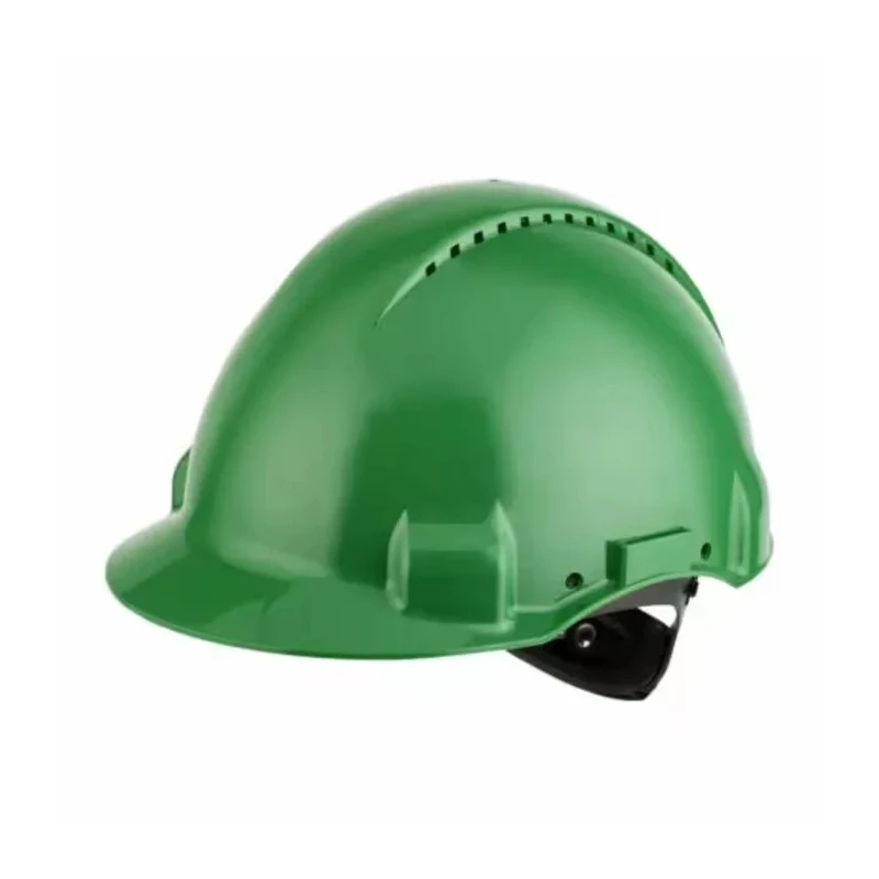 3M G3000 Green Ventilated Adjustable Safety Helmet HDPE EN 397:212+A1:2012 EN 50365:2002 G30NGP