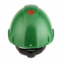 3M G3000 Green Ventilated Adjustable Safety Helmet HDPE EN 397:212+A1:2012 EN 50365:2002 G30NGP