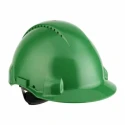 3M G3000 Green Ventilated Adjustable Safety Helmet HDPE EN 397:212+A1:2012 EN 50365:2002 G30NGP