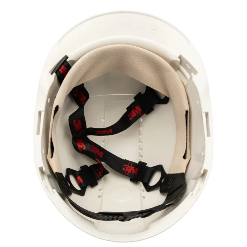 3M Peltor White Safety Helmet Ventilated Adjustable High Density Polyethylene EN 397 G30DVI