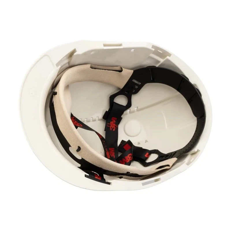 3M Peltor White Safety Helmet Ventilated Adjustable High Density Polyethylene EN 397 G30DVI