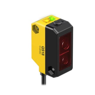 Banner Diffuse Photoelectric Sensor Block Sensor 1 mm to 100 mm Detection Range PNP Output IP67 QS18VP6AF100Q5