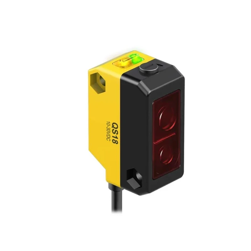 Banner Diffuse Photoelectric Sensor Block Sensor 1 mm to 100 mm Detection Range PNP Output IP67 QS18VP6AF100Q5