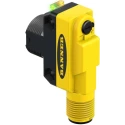 Banner Retroreflective Photoelectric Sensor, Barrel Sensor, 100 mm to 10 m Detection Range, PNP Output, IP67 QS18VP6LLPQ8