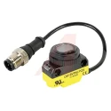 Banner Retroreflective Photoelectric Sensor Barrel Style 3.5 m Detection Range PNP Output IP67 QS18VP6LPQ5