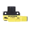 Banner Diffuse Photoelectric Sensor Barrel Style 450 mm Detection Range PNP Output IP67 Rated QS18VP6DQ8