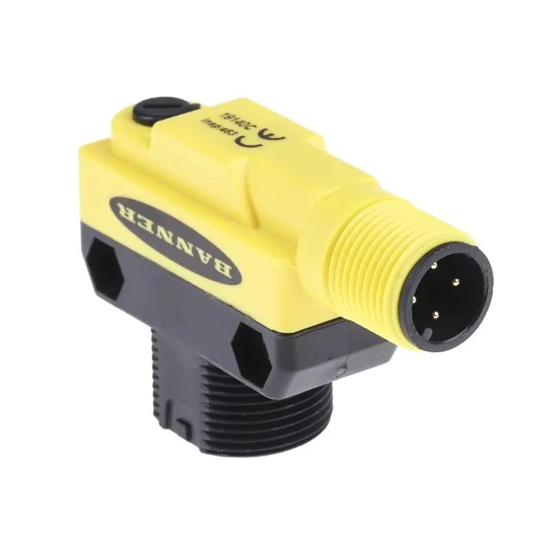 Banner Diffuse Photoelectric Sensor Barrel Style 450 mm Detection Range PNP Output IP67 Rated QS18VP6DQ8