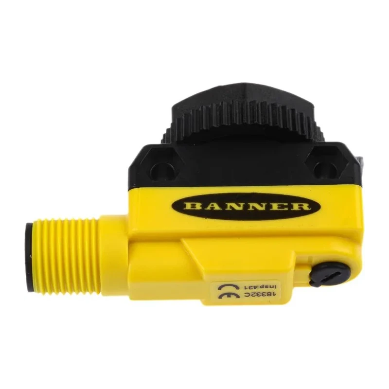 Banner Retroreflective Photoelectric Sensor Barrel Type 3.5 m Detection Range PNP Output IP67 QS18VP6LPQ8