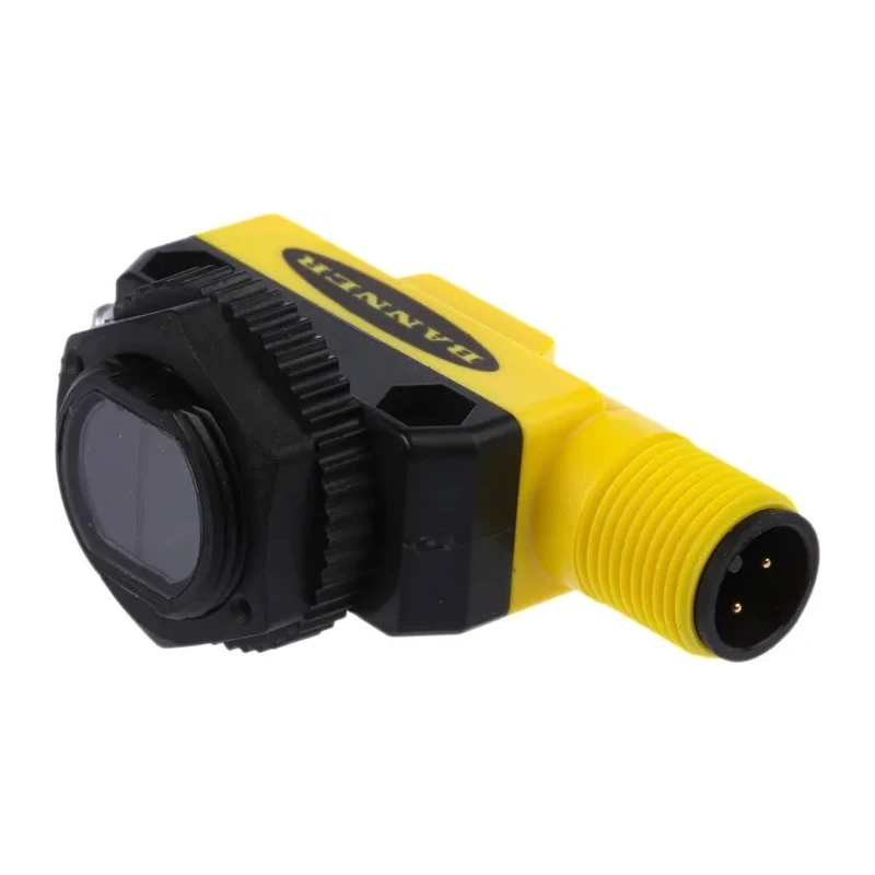Banner Retroreflective Photoelectric Sensor Barrel Type 3.5 m Detection Range PNP Output IP67 QS18VP6LPQ8