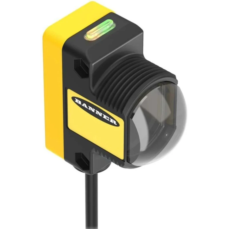 Banner Through Beam Photoelectric Sensor Barrel Style 5-Pin M12 Connector 10-30V DC 70mA IP67 