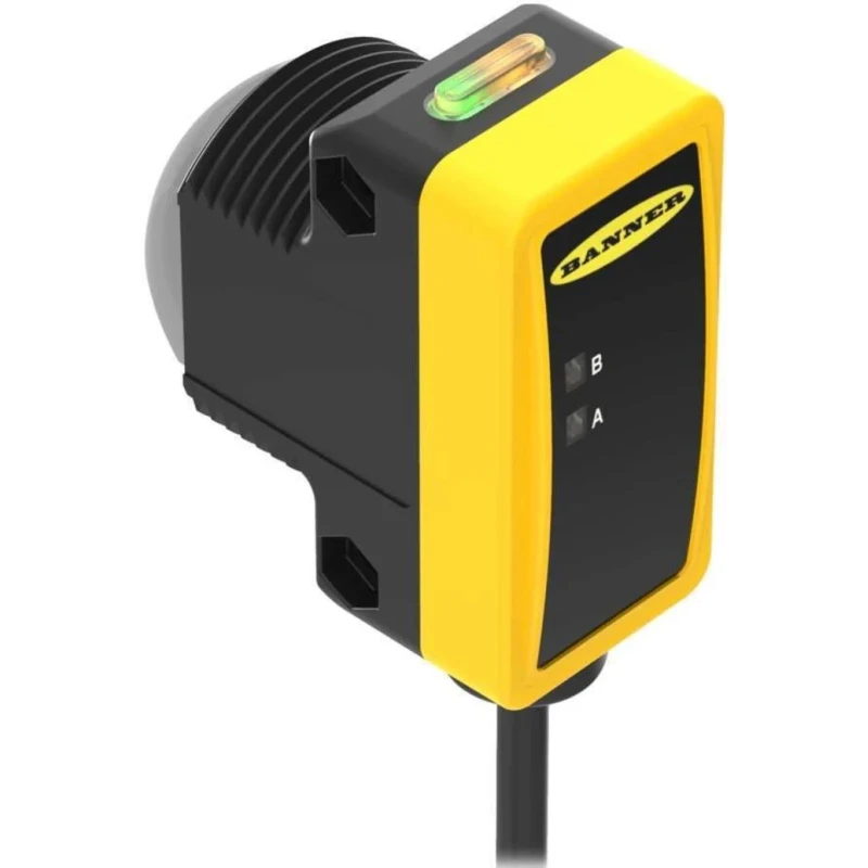 Banner Through Beam Photoelectric Sensor Barrel Style 5-Pin M12 Connector 10-30V DC 70mA IP67 