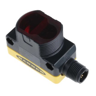 Banner Diffuse Photoelectric Sensor Block Sensor 200 mm Detection Range NPN/PNP Output IP67 