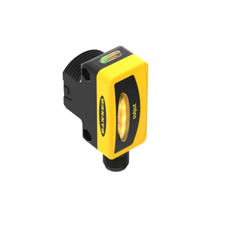 Banner Diffuse Photoelectric Sensor Block Sensor 200 mm Detection Range NPN/PNP Output IP67 