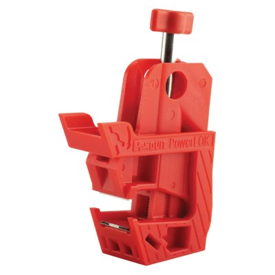 Panduit Red 1-Lock Lockout Nylon, Stainless Steel Circuit Breaker Lockout PSL-PCBNT