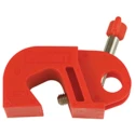 Panduit Red 1-Lock Lockout Nylon Circuit Breaker Lockout PSL-CBNT-V