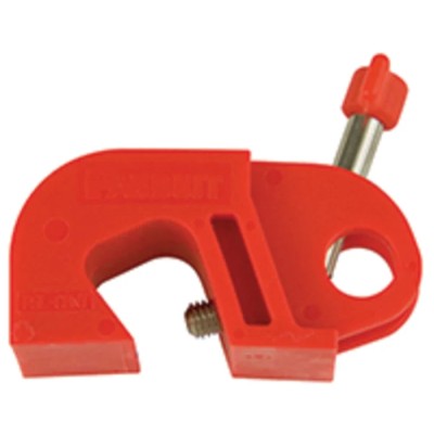 Panduit Red 1-Lock Lockout Nylon Circuit Breaker Lockout PSL-CBNT-V