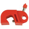 Panduit Red 1-Lock Lockout Nylon Circuit Breaker Lockout PSL-CBNT-V