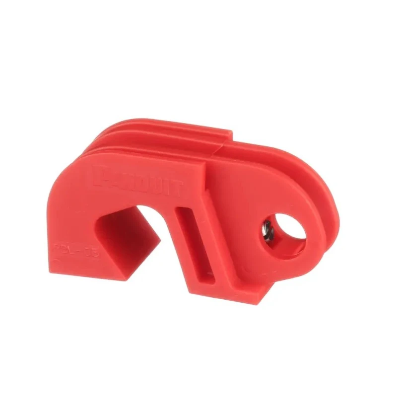 Panduit Red 1-Lock Lockout Nylon, Stainless Steel Circuit Breaker Lockout PSL-CB
