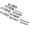 RS PRO End Mill 10 Piece Set Cobalt High Speed Steel 16mm Shank, 12.5mm Cut Length 185-7558