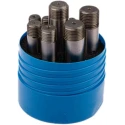 RS PRO End Mill 10 Piece Set Cobalt High Speed Steel 16mm Shank, 12.5mm Cut Length 185-7558