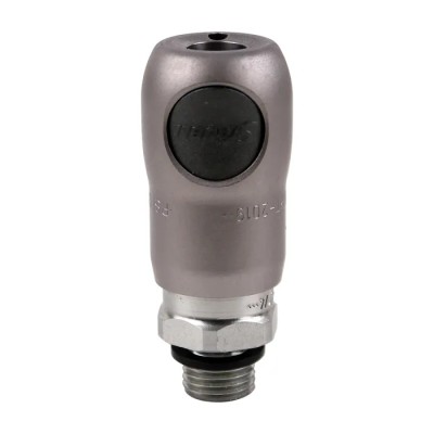 Staubli ? Fluid Connectors Stainless Steel Safety Quick Connect Coupling 1/2 in Male G RSI06.1153