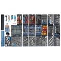 Gedore 326 Piece Maintenance Tool Kit with Tool Chest 2657716