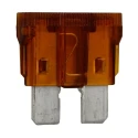 Eaton ATC Series Car Fuse 5A Current Rating, 32V DC Voltage, Tan Coloured Plastic Body, Fast Acting ATC-5