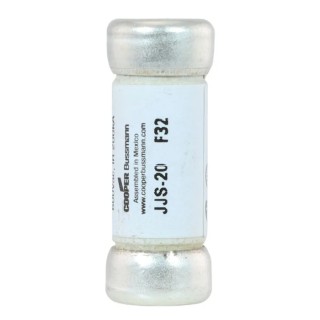 Eaton 20A Fast Acting Melamine Cartridge Fuse, 14 x 38 mm, 600V AC JJS-20