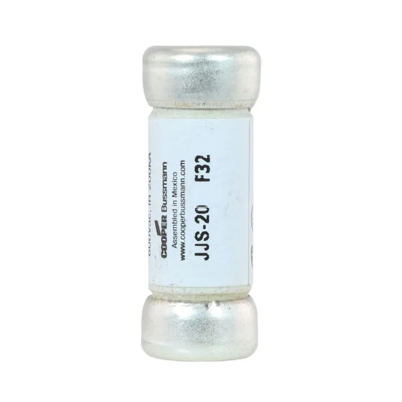 Eaton 20A Fast Acting Melamine Cartridge Fuse, 14 x 38 mm, 600V AC JJS-20