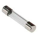 Eaton 2A F Glass Cartridge Fuse, 6.3 x 32 mm, Time Delay, 250V AC AGC-2-R