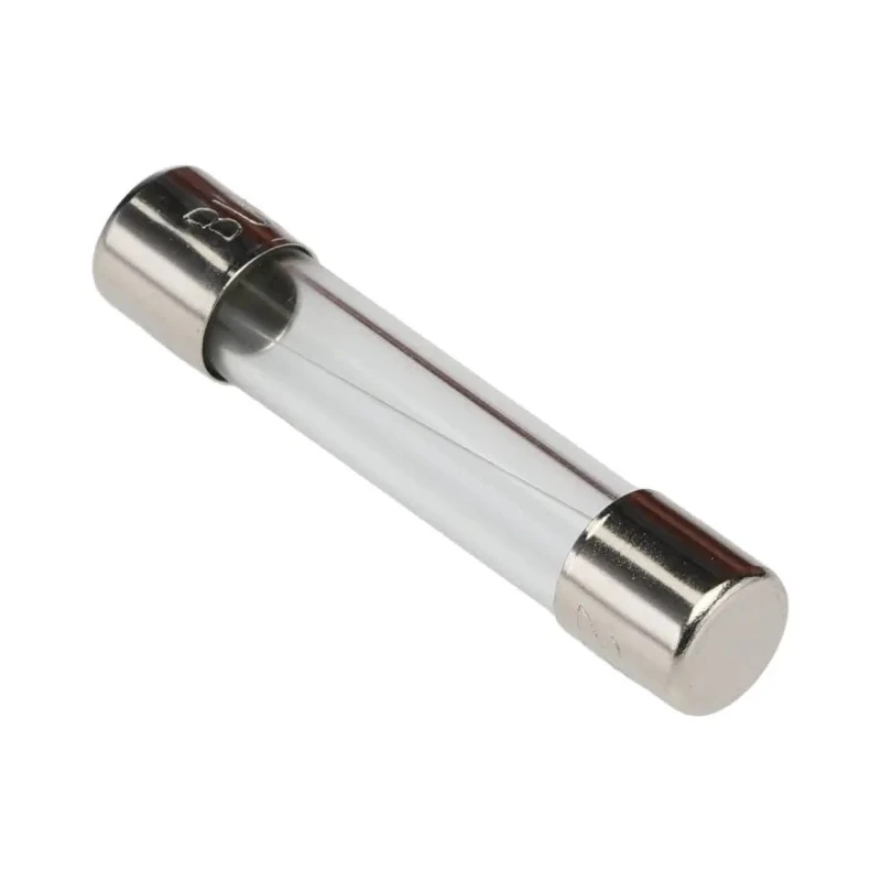 Eaton 2A F Glass Cartridge Fuse, 6.3 x 32 mm, Time Delay, 250V AC AGC-2-R