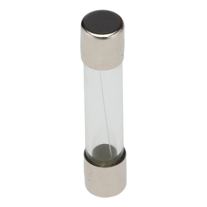 Eaton 2A F Glass Cartridge Fuse, 6.3 x 32 mm, Time Delay, 250V AC AGC-2-R