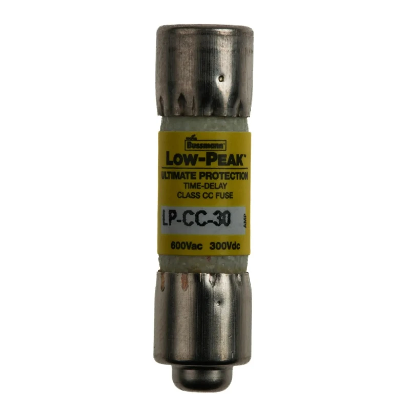 Eaton 30A Time Delay Melamine Cartridge Fuse, 10 x 38 mm, 600V AC, Class CC LP-CC-30
