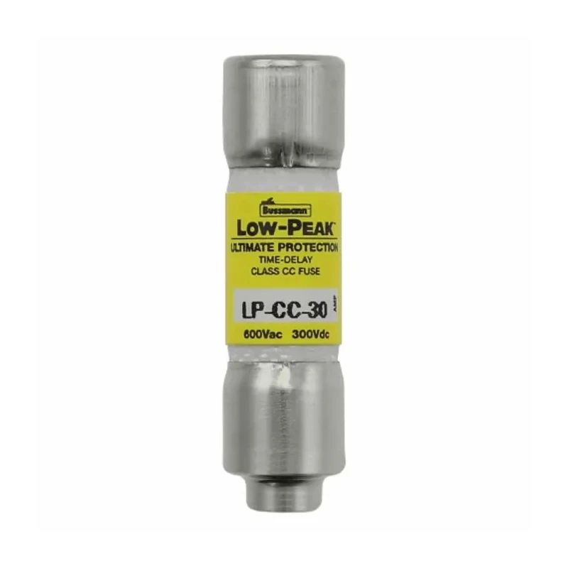 Eaton 30A Time Delay Melamine Cartridge Fuse, 10 x 38 mm, 600V AC, Class CC LP-CC-30