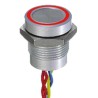 APEM Illuminated Momentary Piezo Switch SPST Flying Lead IP68 IP69K 200mA 24V