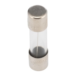 Eaton 5A Fast Acting Glass Cartridge Fuse, 6.3 x 25 mm, 250V AC, AGX-5