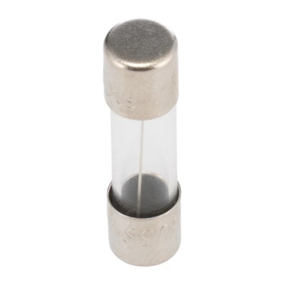 Eaton 5A Fast Acting Glass Cartridge Fuse, 6.3 x 25 mm, 250V AC, AGX-5