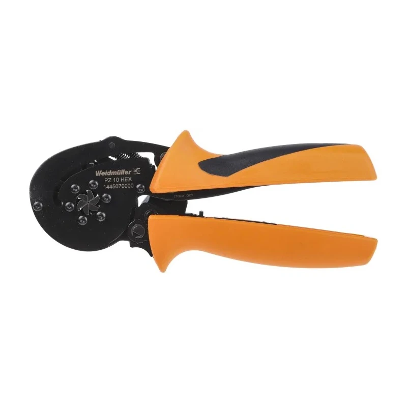 Weidmüller PZ 10 Series Hexagonal Wire-End Crimp Tool for Wire Ferrules 195mm Length 0.25-10 mm² 1445070000