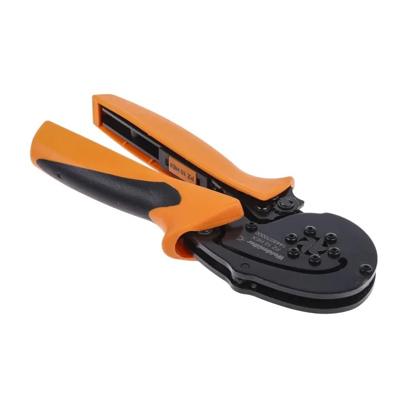 Weidmüller PZ 10 Series Hexagonal Wire-End Crimp Tool for Wire Ferrules 195mm Length 0.25-10 mm² 1445070000