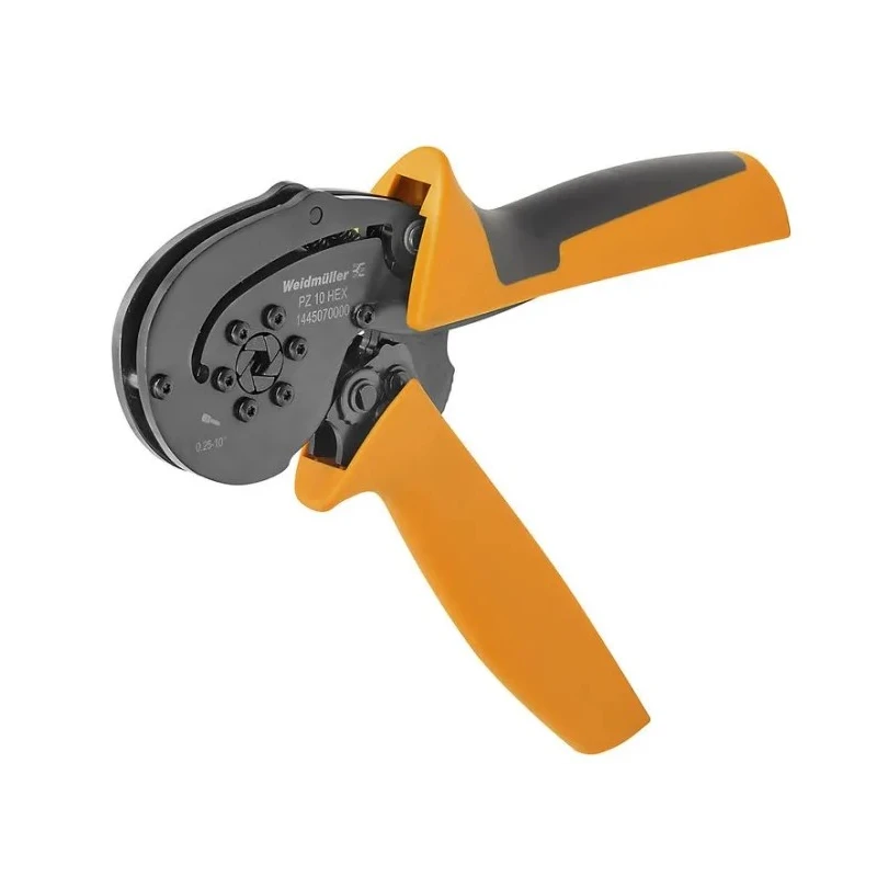 Weidmüller PZ 10 Series Hexagonal Wire-End Crimp Tool for Wire Ferrules 195mm Length 0.25-10 mm² 1445070000