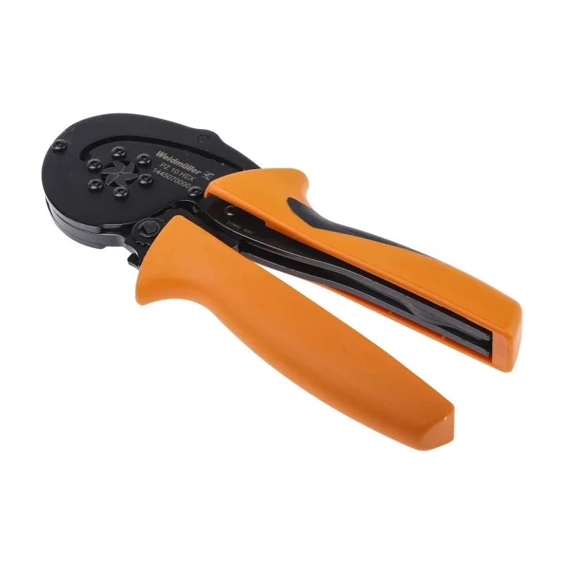 Weidmüller PZ 10 Series Hexagonal Wire-End Crimp Tool for Wire Ferrules 195mm Length 0.25-10 mm² 1445070000